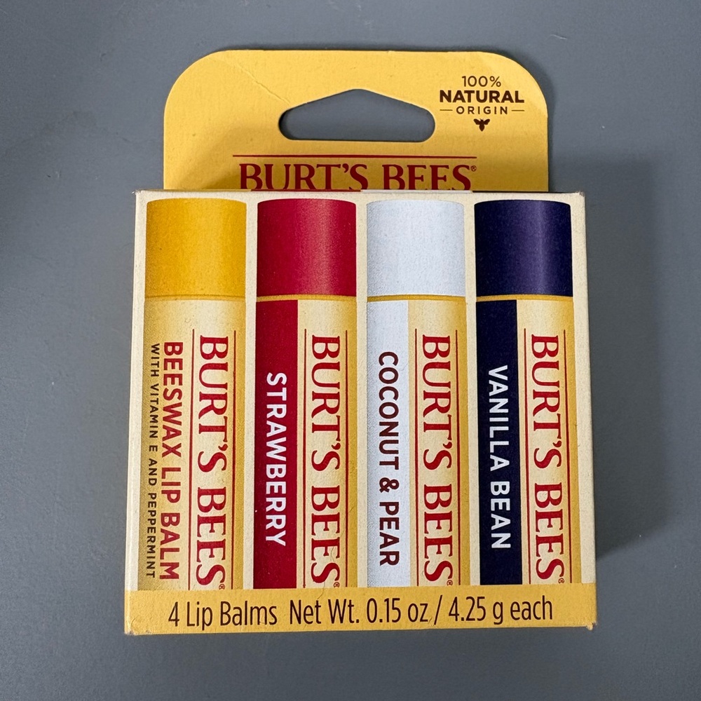 Burt’s Bees Lip Balm Set